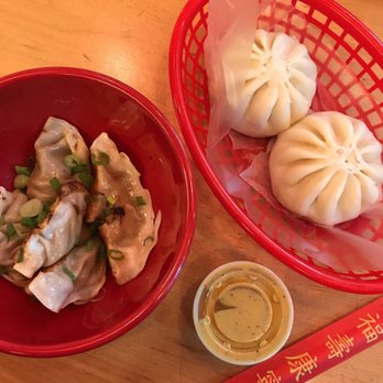 Wow Bao - pork cabbage pot stickers with sesame-mustard sauce & bbq pork bao :-) - Chinese Near Me - Chicago, Illinois Wow Bao - pork cabbage pot stickers with sesame-mustard sauce & bbq pork bao :-) - Chinese Near Me - Chicago, Illinois