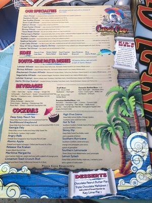 Menu photo 8 Casual Clam St. Petersburg, FL Menu photo 8 Casual Clam St. Petersburg, FL