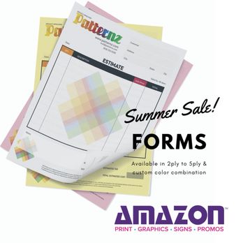 Amazon Printers - Carbonless forms.  In sheets or pads. - Printing Services Near Me - Miami, Florida