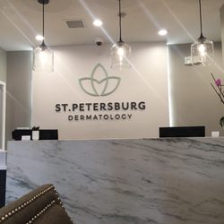St. Petersburg Dermatology - Very pretty reception area