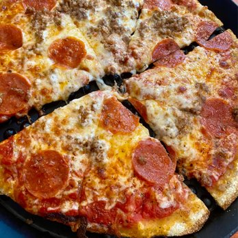 Soho's - Pepperoni and sausage pizza - Italian Near Me - Charleston, West Virginia Soho's - Pepperoni and sausage pizza - Italian Near Me - Charleston, West Virginia