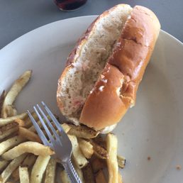 Ate the lobster but it it was all roll Ate the lobster but it it was all roll