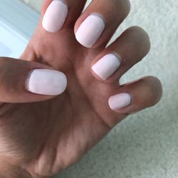 Hayes Nail Spa - I got this shellac a week and a half ago and it still looks immaculate!! Pricing is very reasonable. Color is shellac "Aurora"