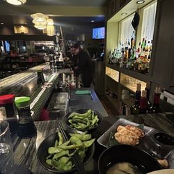 Baba Restaurant & Sushi Bar - Bar seating