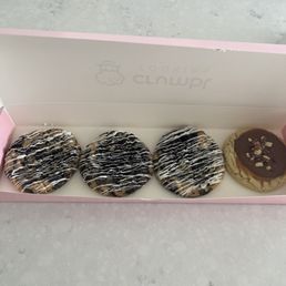 Cookies and Crème and the Twix shortbread