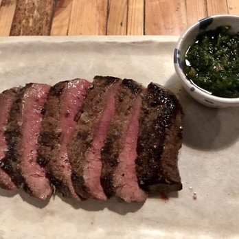 Tender Cow - Flat Iron Steak with Chimichurri - Steakhouses Near Me - Altrincham, XGM