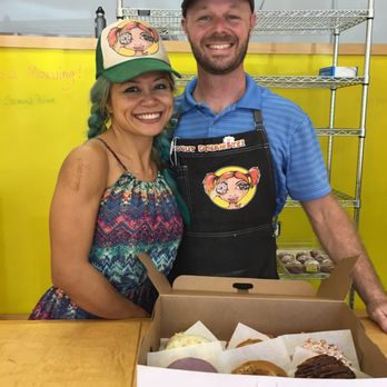 Donut Dynamite - Madame Donut & her hubby - Donuts Near Me - Wailuku, Hawaii