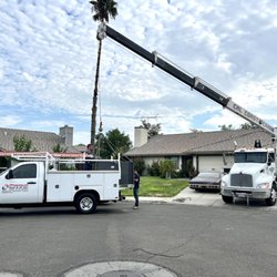 Premium Heat and Air - In this picture we are replacing a package unit in Los Banos CA.