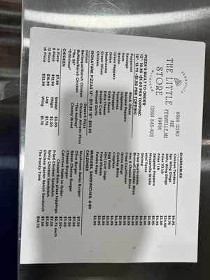 Menu photo 2 The Little Store Fennville, MI Menu photo 2 The Little Store Fennville, MI