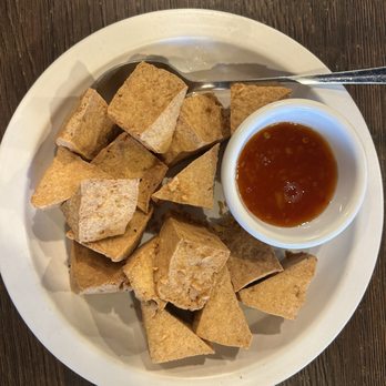 Pha Khao Lao Cuisine - Fried Tofu - Laotian Near Me - San Diego, California