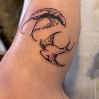 Mirage Tattoo - Cute bird flash by Renette - Tattoo Near Me - San Francisco, California Mirage Tattoo - Cute bird flash by Renette - Tattoo Near Me - San Francisco, California