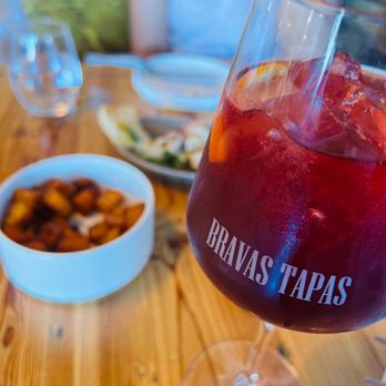 Bravas Tapas - Sangria goes well with everything - Spanish Near Me - London, XGL Bravas Tapas - Sangria goes well with everything - Spanish Near Me - London, XGL