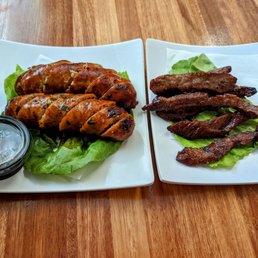 Lao sausage and jerky