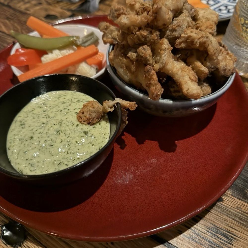 Pine Cone Ridge - Fried Mushrooms - New American Near Me - Park City, Utah Pine Cone Ridge - Fried Mushrooms - New American Near Me - Park City, Utah