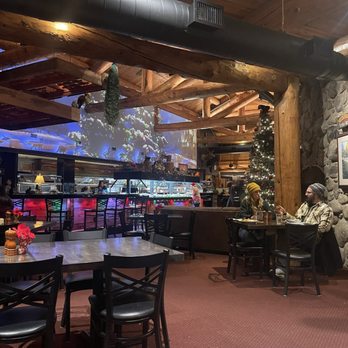 The Park Grill - Really enjoyed watching the animation on the wall - Steakhouses Near Me - Gatlinburg, Tennessee