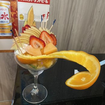 Nara Sushi - Compliments of the chef . Fruit cocktail. Awesome! - Sushi Bars Near Me - Folsom, California Nara Sushi - Compliments of the chef . Fruit cocktail. Awesome! - Sushi Bars Near Me - Folsom, California