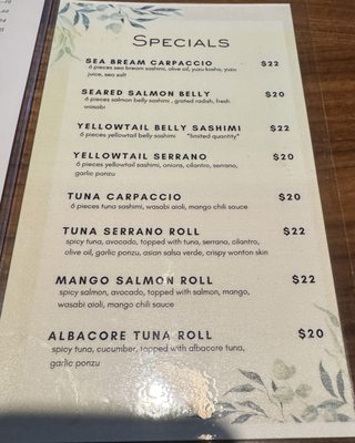 Menu photo 2 Star Leaf Pasadena, CA
