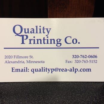 Quality Printing - Printing Services Near Me - Alexandria, Minnesota Quality Printing - Printing Services Near Me - Alexandria, Minnesota
