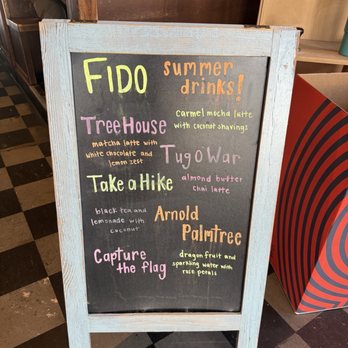 Fido - summer menu 2025 - Coffee & Tea Near Me - Nashville, Tennessee