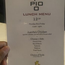 Lunch option Lunch option