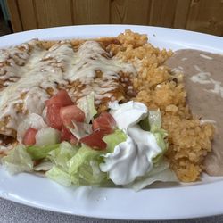 Salsas Authentic Mexican Restaurant - Enchiladas with pork