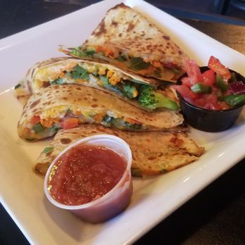 Village Idiot Pub - Patchogue - Vegetable Quesadilla, loaded with vegetables. - Sports Bars Near Me - Patchogue, New York