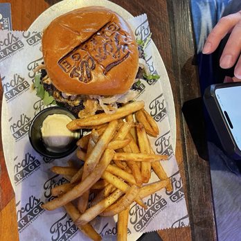 Ford's Garage Gainesville - His burger - Burgers Near Me - Gainesville, Florida Ford's Garage Gainesville - His burger - Burgers Near Me - Gainesville, Florida