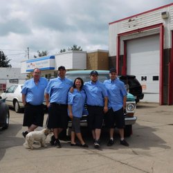D C Transmissions - OUR DC TEAM!  Darcy, Donna, Jay, Rob, Wyatt and shop puppy Gus- Gus