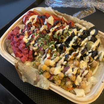 Potato Bar - Greek freak smoked potato - Halal Near Me - Mississauga, Ontario