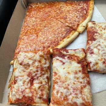 Amore Pizzeria - 2 regular and 3 Sicilians to share with my wife - Pizza Near Me - Flushing, New York