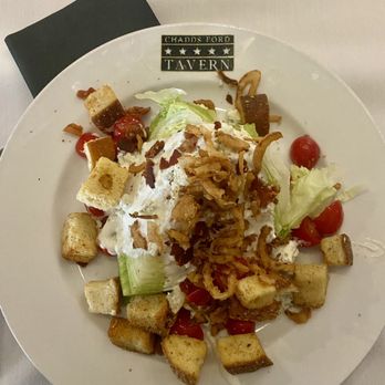 Chadds Ford Tavern - Wedge salad - Pubs Near Me - Chadds Ford, Pennsylvania Chadds Ford Tavern - Wedge salad - Pubs Near Me - Chadds Ford, Pennsylvania