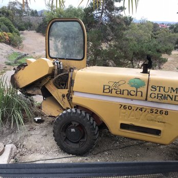 The Branch - the front end of a stump grinding machine - Tree Services Near Me - San Marcos, California The Branch - the front end of a stump grinding machine - Tree Services Near Me - San Marcos, California