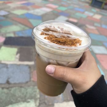 Daniels Coffee - Biscoff latte - Coffee & Tea Near Me - San Diego, California