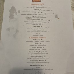 Taco Week menu