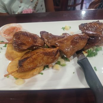 Hugo's Restaurant - Grilled veal hearts for the daring!! - Latin American Near Me - Rahway, New Jersey