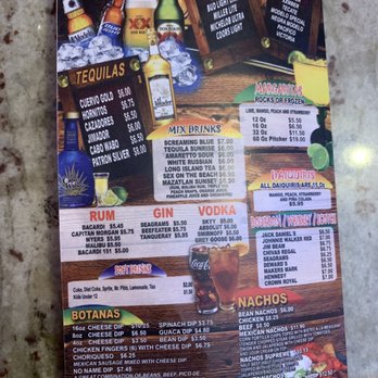 Chabely's Mexican Grill - the menu - Mexican Near Me - Cottondale, Alabama Chabely's Mexican Grill - the menu - Mexican Near Me - Cottondale, Alabama