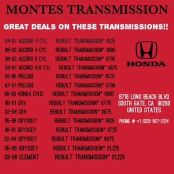 Montes Transmission Center - Transmission Repair Near Me - South Gate, California Montes Transmission Center - Transmission Repair Near Me - South Gate, California