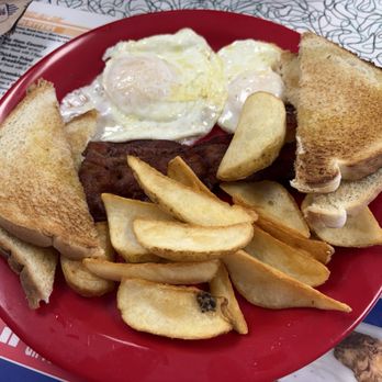 Boomerang Diner - Brunch fries, toast, over easy eggs & bacon - American Near Me - Bethany, Oklahoma