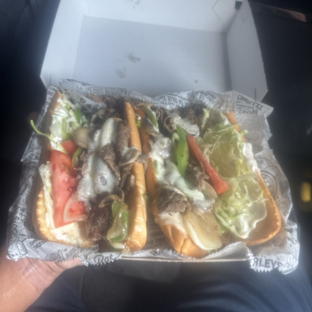 Charleys Cheesesteaks - #2 large (Philly cheese steak) - Cheesesteaks Near Me - Morris, Illinois Charleys Cheesesteaks - #2 large (Philly cheese steak) - Cheesesteaks Near Me - Morris, Illinois