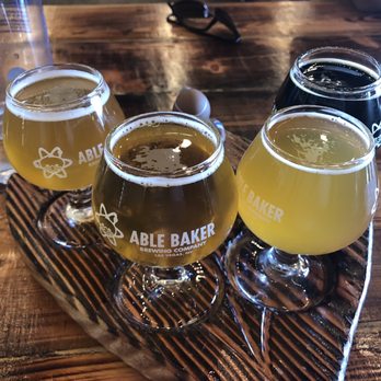Able Baker Brewing - Beer flight - Brewpubs Near Me - Las Vegas, Nevada Able Baker Brewing - Beer flight - Brewpubs Near Me - Las Vegas, Nevada