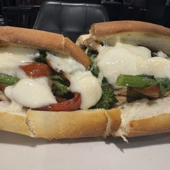 Mamma Ginas Pizza - Grilled Chicken Broccoli Rabe and Mozzarella Hero - Pizza Near Me - Mineola, New York Mamma Ginas Pizza - Grilled Chicken Broccoli Rabe and Mozzarella Hero - Pizza Near Me - Mineola, New York