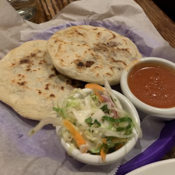 El Tamarindo - Chicken and cheese pupusas - Mexican Near Me - Washington, DC, District of Columbia