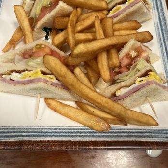 G&Y Bakery Restaurant - Club sandwich with fries - Coffee & Tea Near Me - San Francisco, California