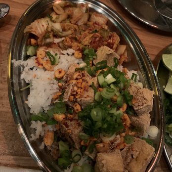 Spork - Rice Bowl with Fried Tofu - Mexican Near Me - Bend, Oregon