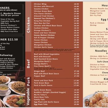 Mandarin Kitchen - Menu - Cantonese Near Me - Des Moines, Washington Mandarin Kitchen - Menu - Cantonese Near Me - Des Moines, Washington