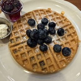 '''Blueberry Waffle '''Blueberry Waffle