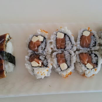 It's Sushi - Amazing eel and salmon cream cheese with salmon caviar (always get this when we get there) - Japanese Near Me - Sefton Park, SA It's Sushi - Amazing eel and salmon cream cheese with salmon caviar (always get this when we get there) - Japanese Near Me - Sefton Park, SA