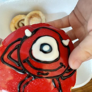 Grace Donuts - A donut from the movie monsters Inc.! - Donuts Near Me - Northlake, Texas