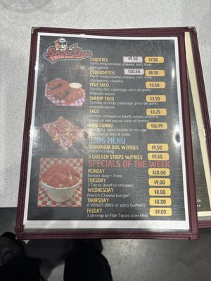 Menu photo 1 Border Dogs & Michelaguas Camarillo, CA