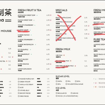 3Catea - Soft opening menu - Bubble Tea Near Me - Milpitas, California